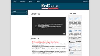 Registry of Companies - Malta Financial Services Authority