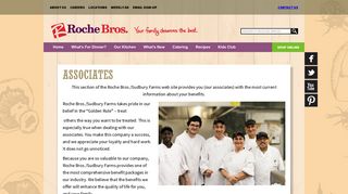 Associates « Roche Bros. Supermarkets