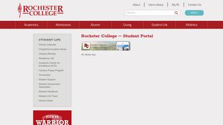 Rochster College - Student Portal – Rochester College | Rochester ...
