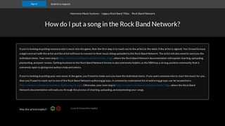 How do I put a song in the Rock Band Network? – Harmonix Music ...