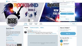 Rock Band (@RockBand) | Twitter