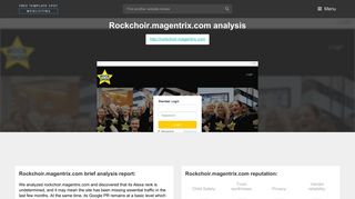 Rock Choir Magentrix. Rock Choir Members Area Login | Rock Choir ...