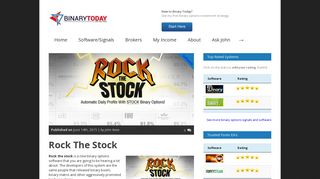 Rock The Stock | Binary Today