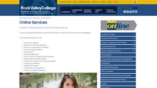 Online Services - Rock Valley College