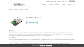 Rock Seven - RockBLOCK Mk2 | Iridium Satellite Communications