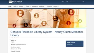 Conyers-Rockdale Library System - Nancy Guinn Memorial Library ...