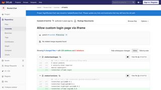 Allow custom login page via iframe (d7324f32) · Commits · Agiri ...