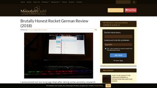 Brutally Honest Rocket German Review (2018) - The Mezzofanti Guild