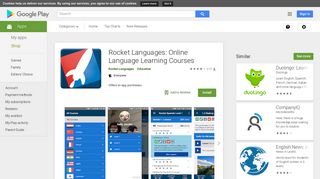 Rocket Languages: Online Language Learning Courses - Apps on ...