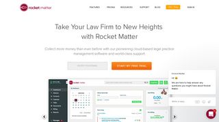 Rocket Matter: Cloud-Based Legal Case Management & Billing Software