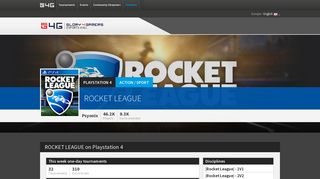 Free Rocket League tournaments - PS4 | Glory4Gamers