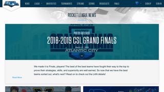 Collegiate Starleague: Rocket League News