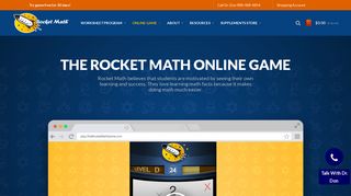 Rocket Math Online Game - Rocket Math