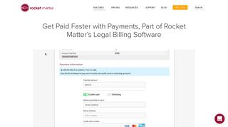 Get Paid Faster with Law Firm Billing Software | Rocket Matter