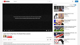 Learn How To Play Piano The Rocket Piano Lessons - YouTube