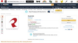 Amazon.com: RockeTalk: Appstore for Android