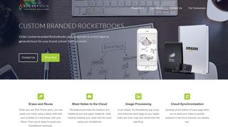 Custom Rocketbooks - Buy logo branded Rocketbooks in bulk