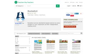 RocketLit Teaching Resources | Teachers Pay Teachers
