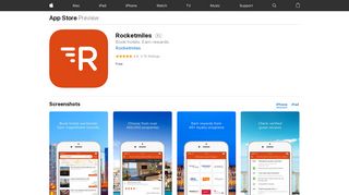 Rocketmiles on the App Store - iTunes - Apple