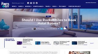 Should I Use Rocketmiles to Book Hotel Rooms? - The Points Guy