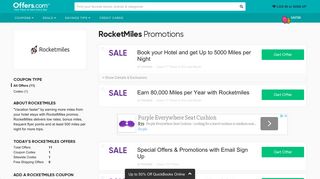 RocketMiles Promotions & Coupon Codes 2019 - Offers.com