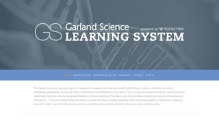 Garland Science Learning System