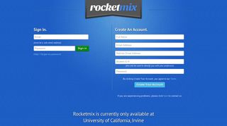 Login - Rocketmix