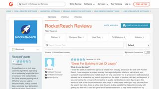 RocketReach Reviews 2019 | G2 Crowd