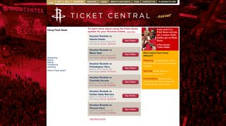 Rockets-Flash Seats: The Future of Ticketing Today