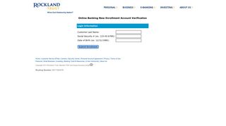 Rockland Trust | Online Banking - Rockland Trust Company