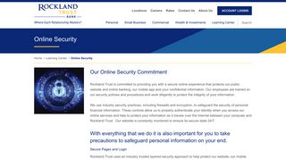 Online Banking Security | Rockland Trust