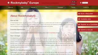 About Rockmybaby®|Rockmybaby™ - Nanny Agency and leading ...