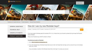 How do I use my new Rockstar keys? – Fanatical.com Customer ...