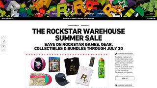 The Rockstar Warehouse Summer Sale - Rockstar Games