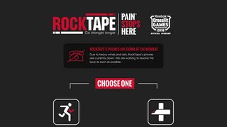 RockTape: The World's Best Kinesiology Tape - Pain Stops Here*