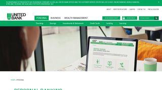 United Bank | Personal Banking