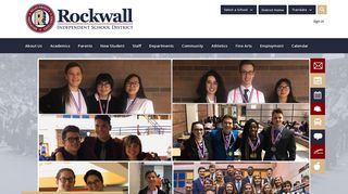Rockwall ISD / Homepage