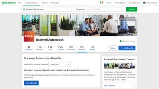 Rockwell Automation Employee Benefits and Perks | Glassdoor.ie