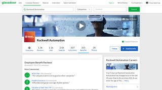 Rockwell Automation Employee Benefits and Perks | Glassdoor