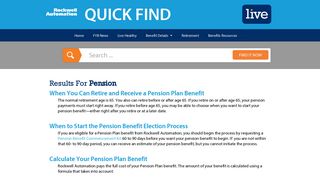 retire with pension – Keywords – Rockwell Automation