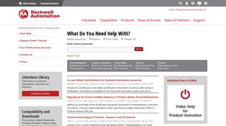 Rockwell Automation Knowledgebase - Service