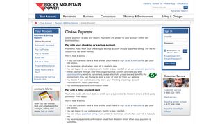 Online Payment - Rocky Mountain Power