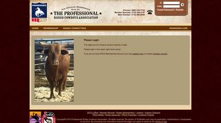 PRCA Membership Self-Service - Professional Rodeo Cowboys ...
