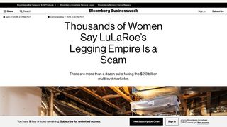 Thousands of Women Say LuLaRoe's Legging Empire Is a Scam ...