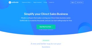 SwiftOrder | Software for Direct Sales