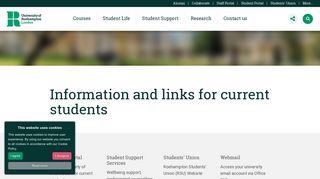 Information and links for current students - University of Roehampton