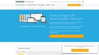 Previous Roger CPA Review Student Discount