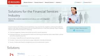 Financial IT Services & Solutions | Rogers for Enterprise