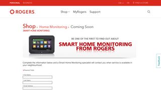 Smart Home Monitoring - Rogers