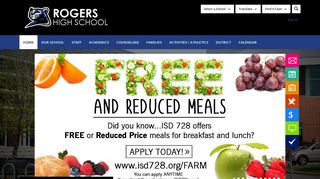 Rogers High School / Homepage - ISD 728